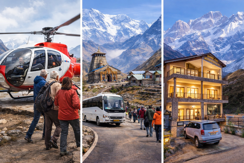 Kedarnath Yatra by helicopter from Delhi for senior citizens and families